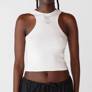 Orseund Iris Basic Tank, White Long, size XS-S